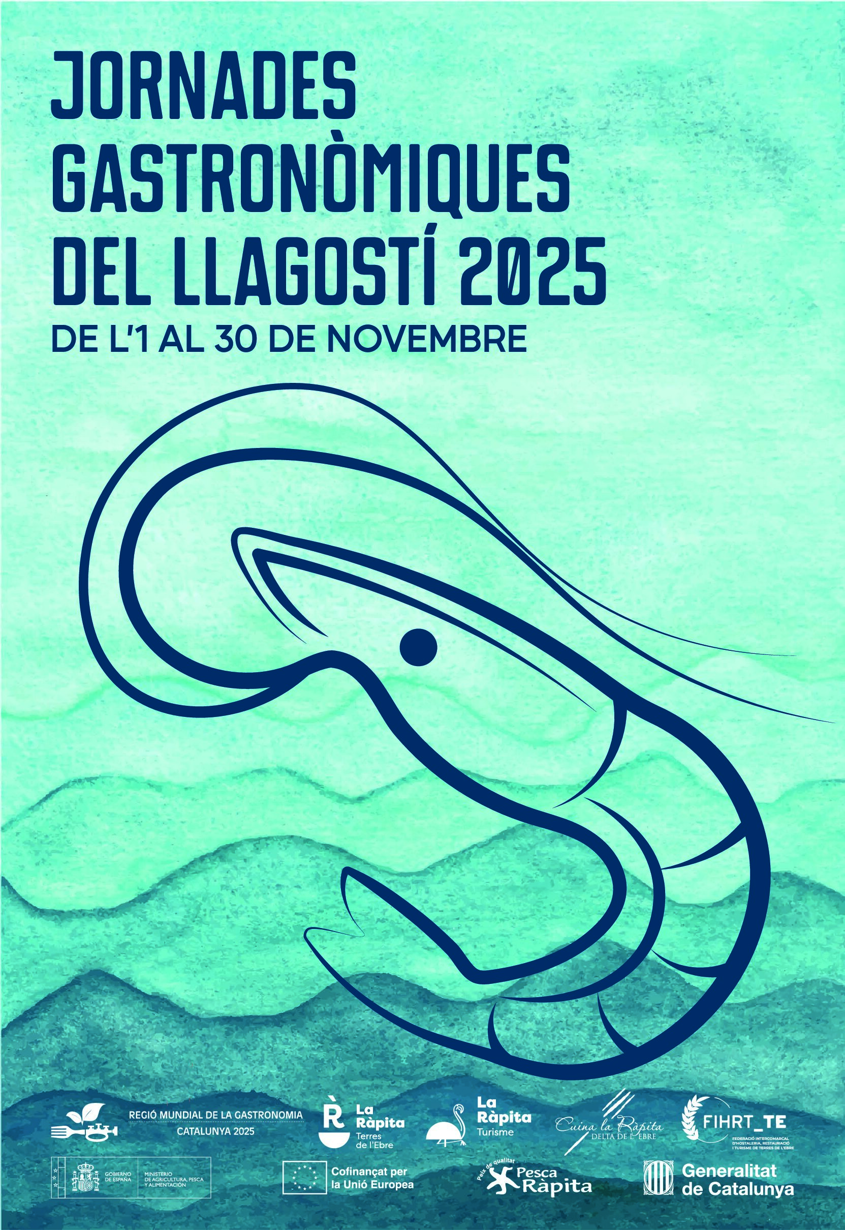 La Ràpita celebra les Jornades Gastronòmiques del Llagostí 2025 de l’1 al 30 de novembre